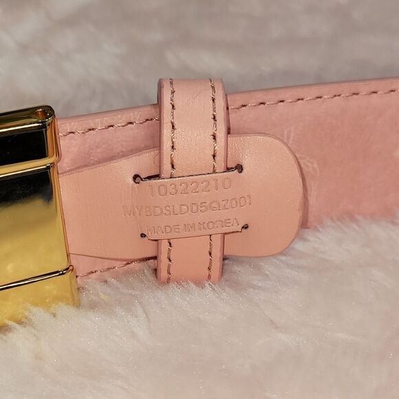 NWT MCM Mode Travia Reversible Belt in Visetos - Picture 10 of 10